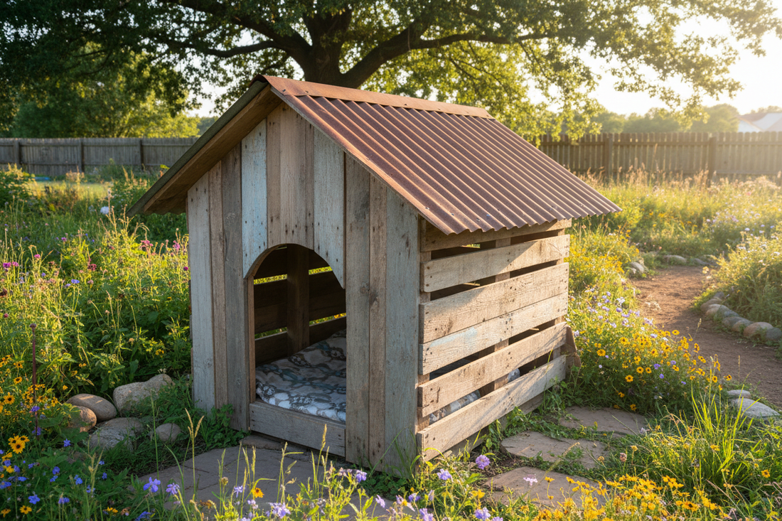 How to Build a Dog House from Pallets