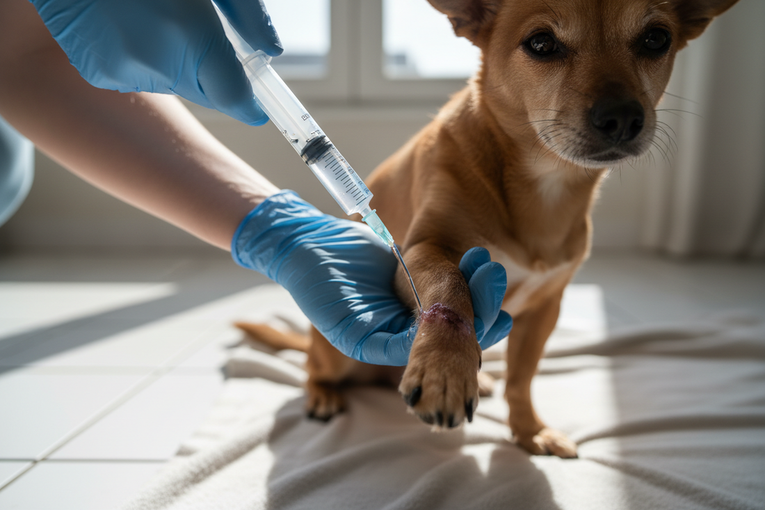 How to Clean a Dog Wound at Home
