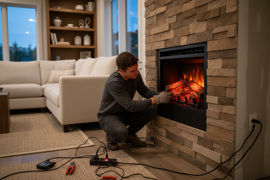 How to Add an Electric Fireplace to a Room