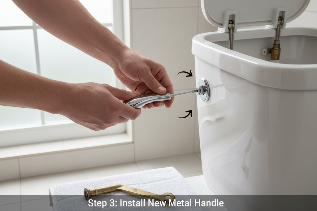 How to Fix a Toilet Handle
