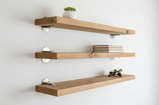 How to Build Floating Shelves Without Studs