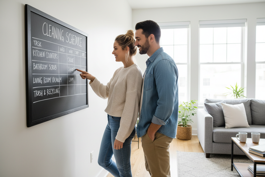 How to Divide Cleaning Tasks with Roommates or a Partner: A Fair System That Works