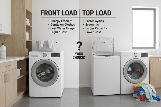 Front Load vs Top Load Washing Machine: Which One Should You Buy?
