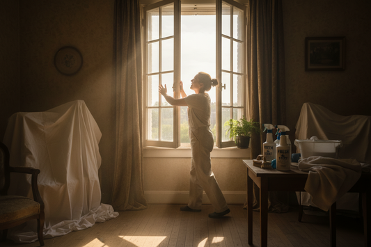 How to remove musty smell from house