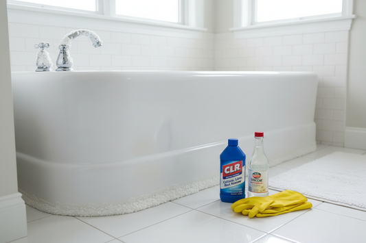 How to Remove Hard Water Stains from Bathtub
