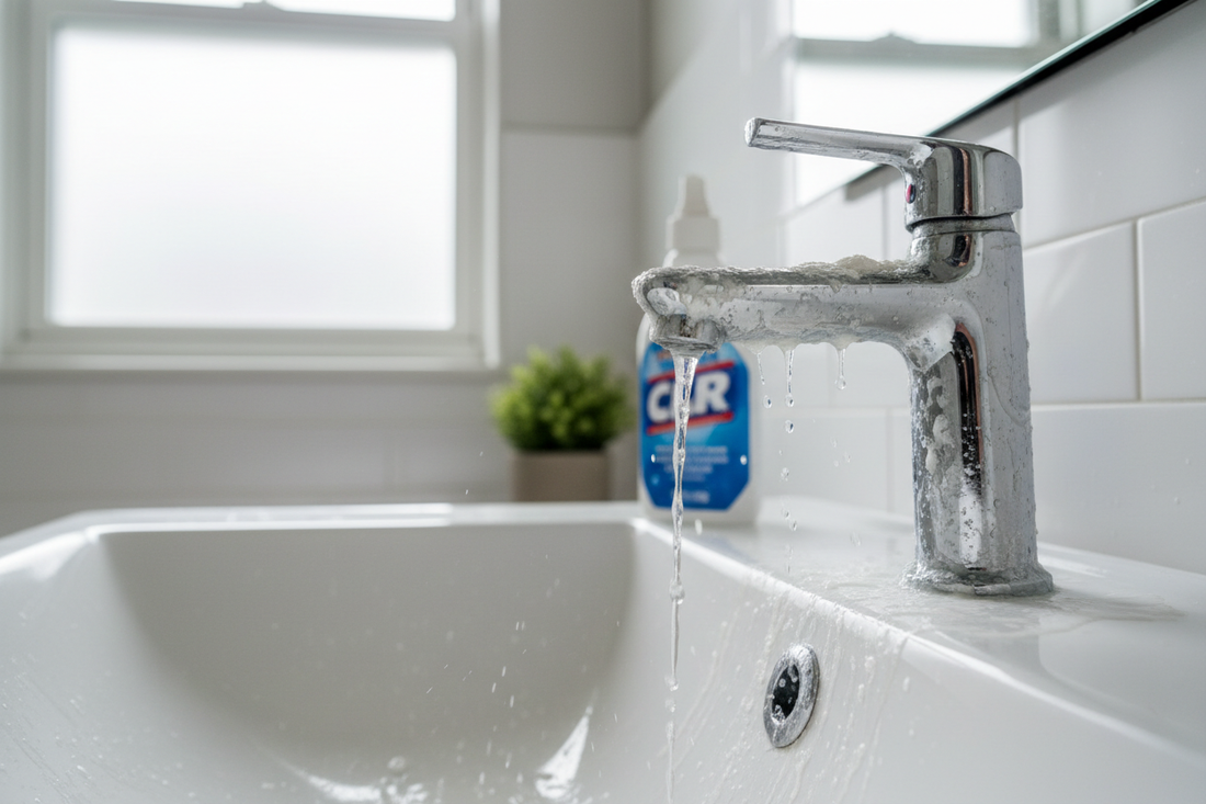How to Remove Hard Water Stains from the Bathroom (Every Surface)