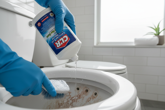 How to Remove Hard Water Stains from Toilet Bowl