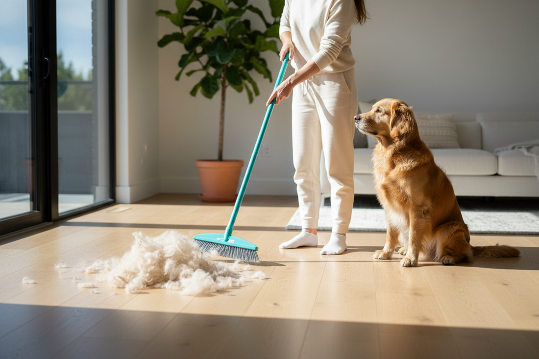 How to Remove Pet Hair from Hardwood Floor