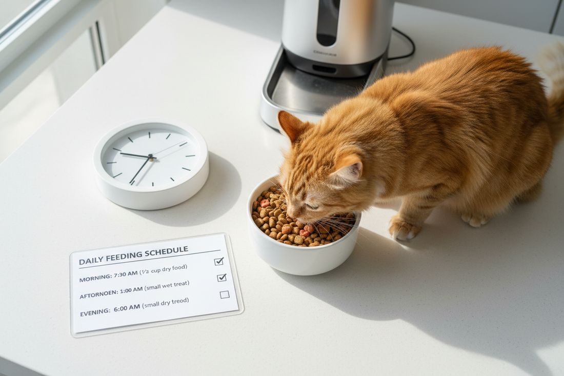 How Often to Feed Cat Per Day