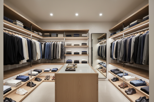 How to Add Lighting to a Closet