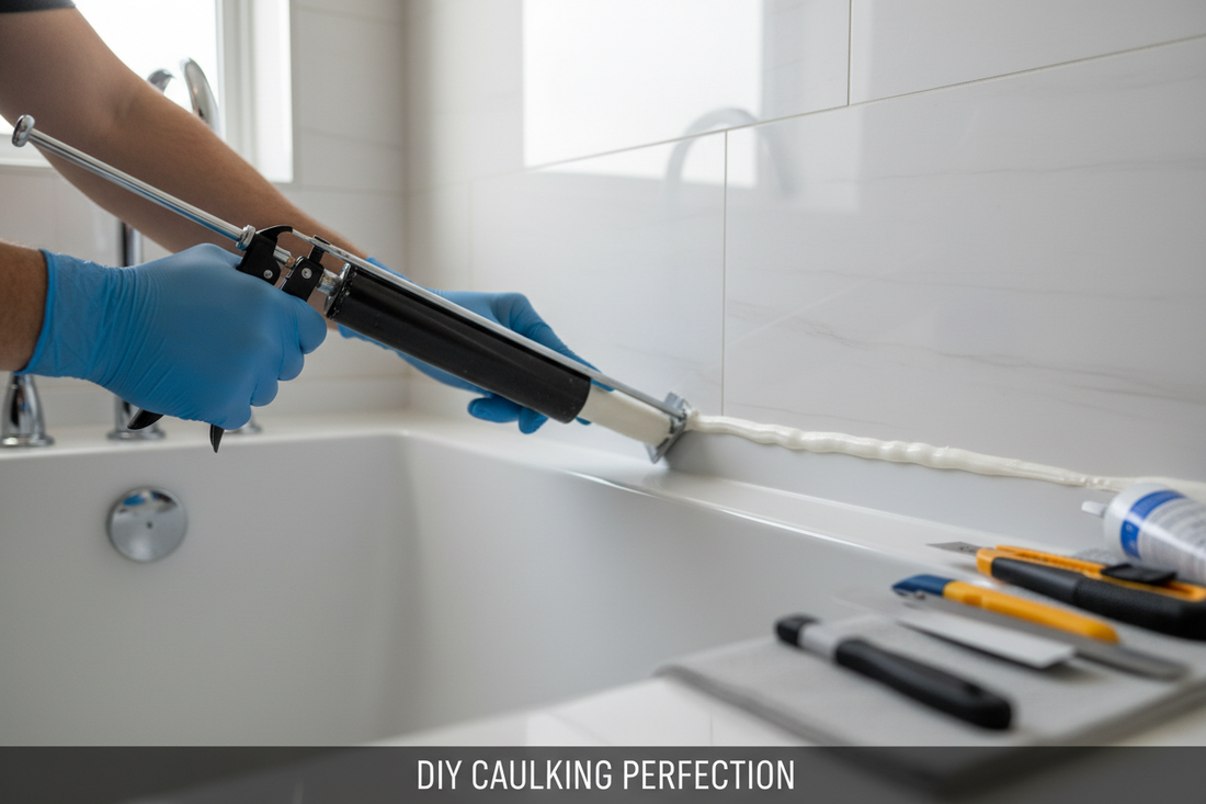 How to Apply Caulk Correctly