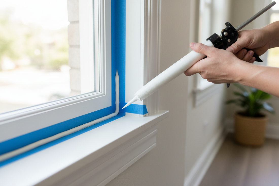 How to Apply Caulk Without Making a Mess