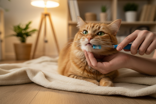 How to Brush Cat Teeth