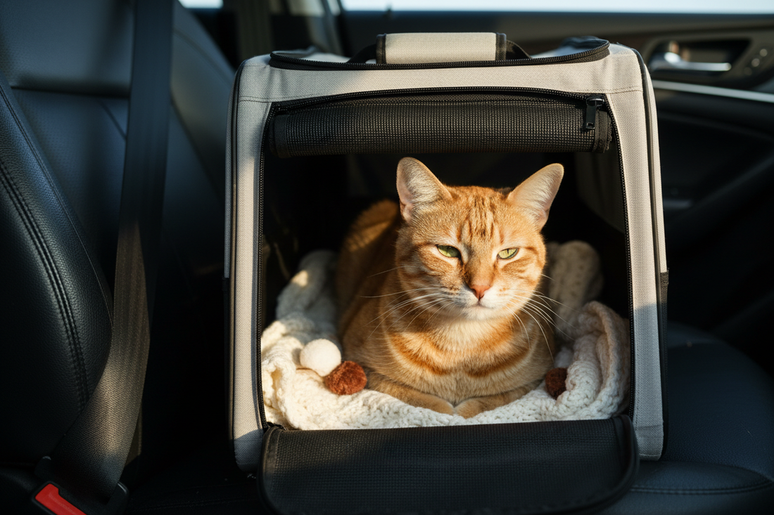 How to Calm a Cat During a Car Ride