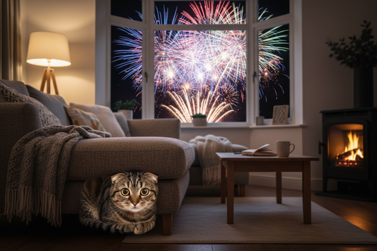 How to Calm a Cat During Fireworks