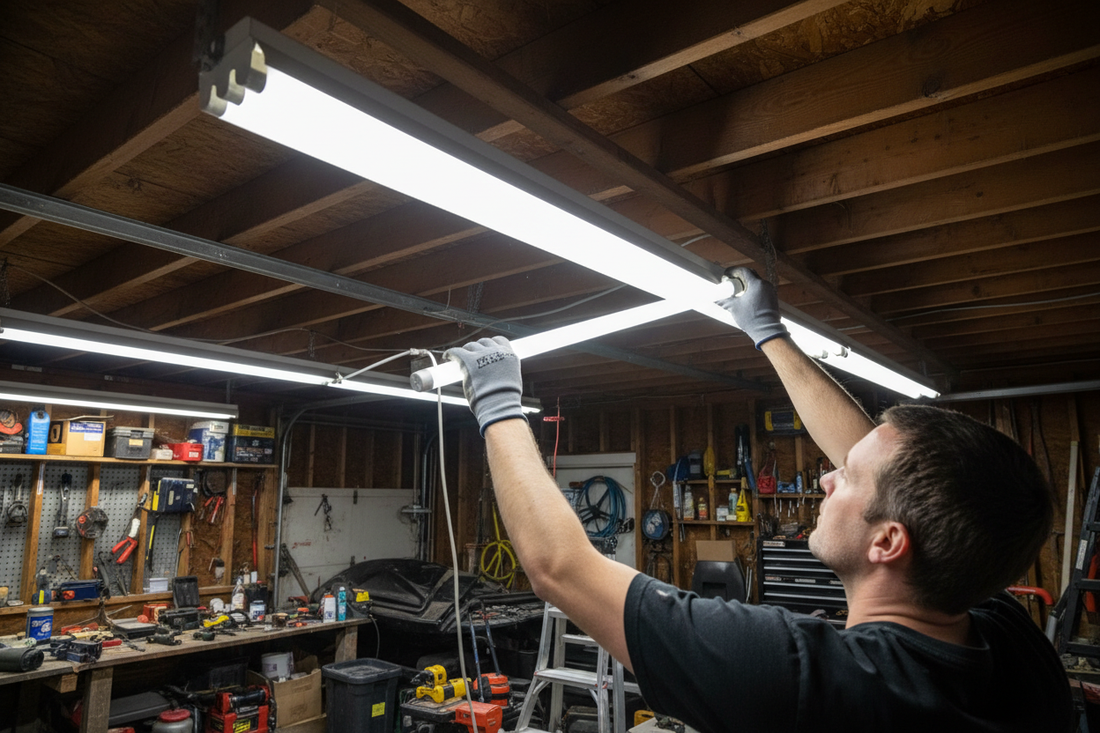 How to Change a Fluorescent Light Bulb