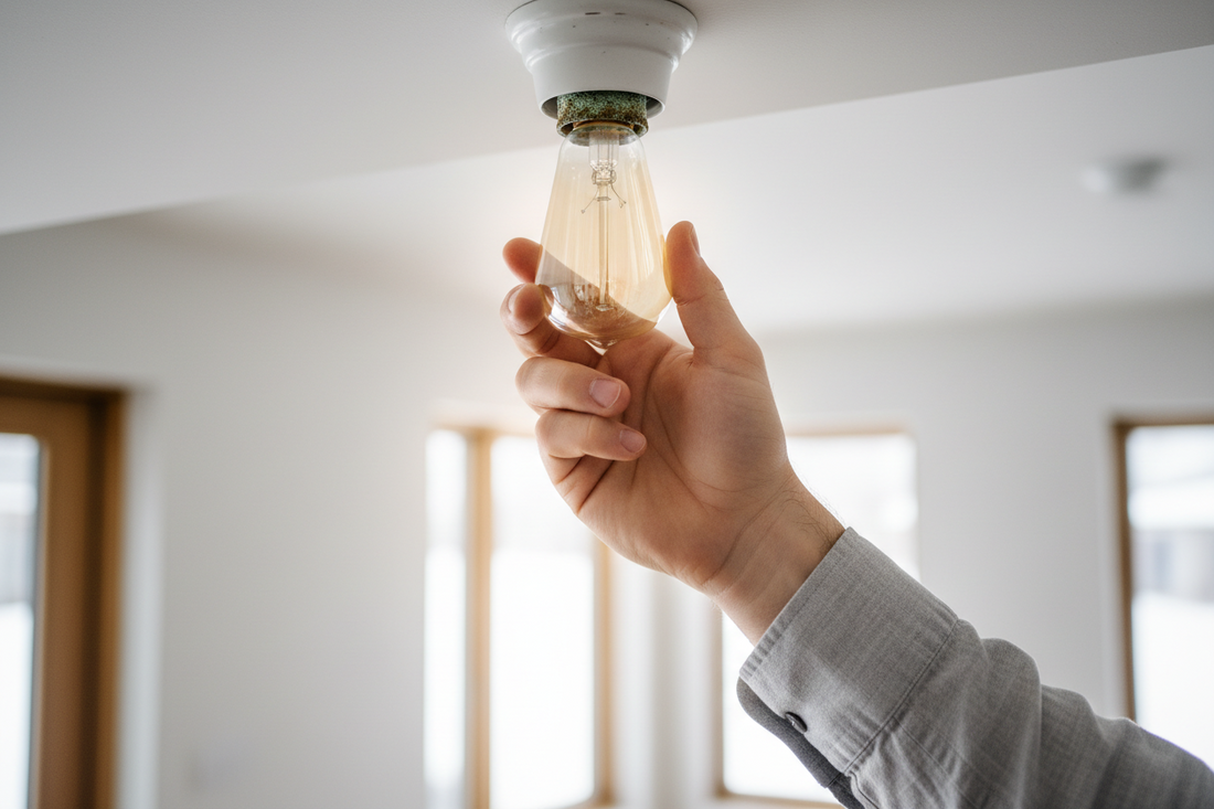 How to Change a Light Bulb That Is Stuck