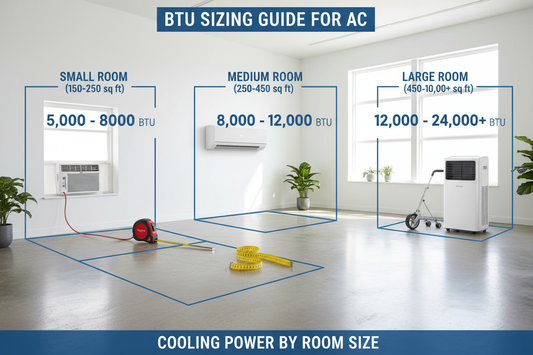 How to Choose Air Conditioner for Room Size