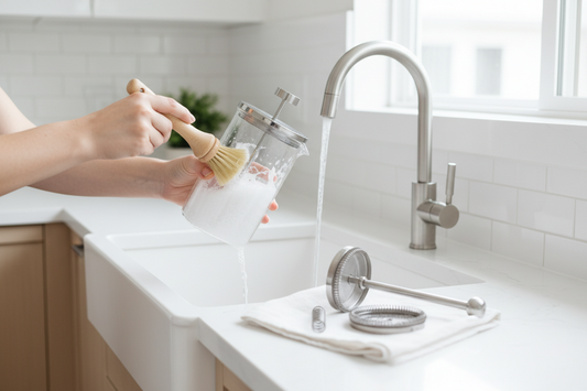 How to Clean a French Press Carafe