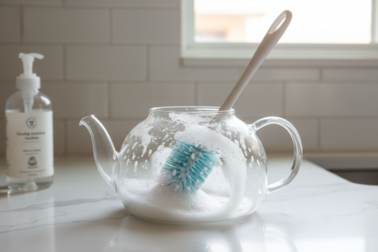 How to Clean a Glass Teapot