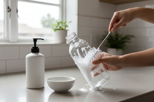 How to Clean a Glass Water Bottle
