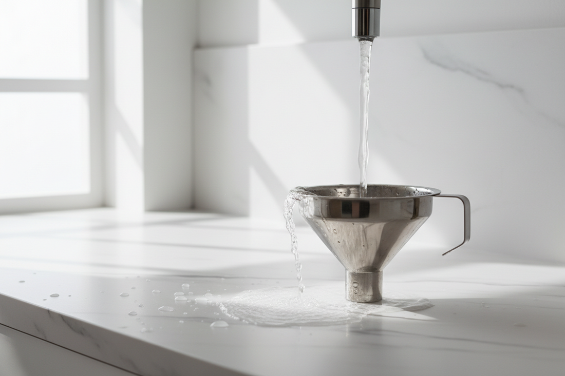 How to Clean a Kitchen Funnel