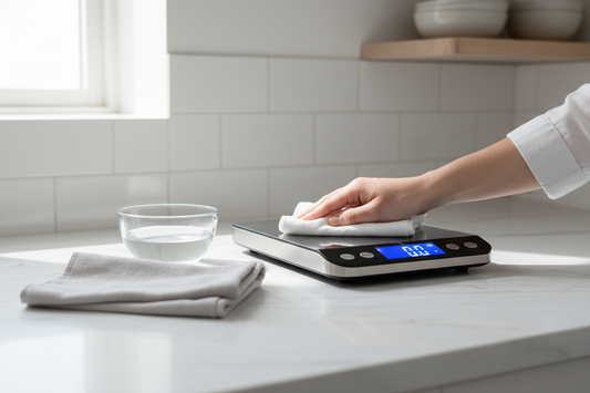 How to Clean a Kitchen Scale