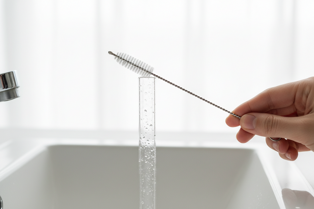 How to Clean a Straw Cleaning Brush