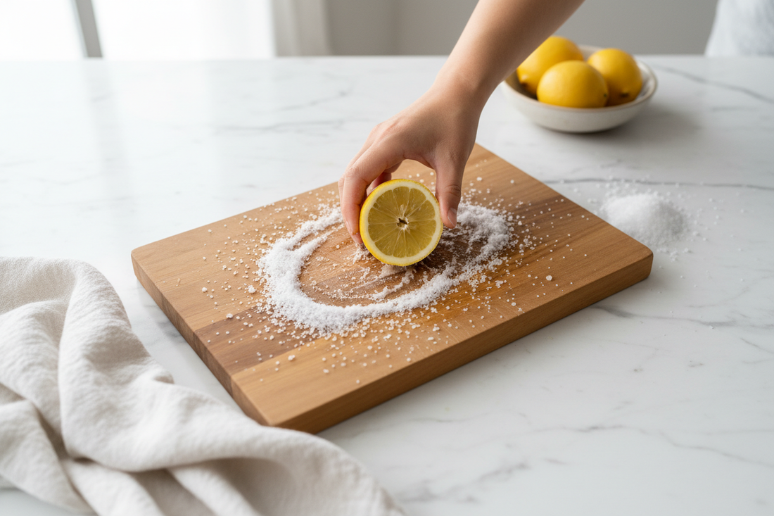 How to Clean a Wooden Cutting Board Properly