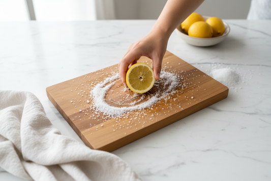 How to Clean a Wooden Cutting Board Properly