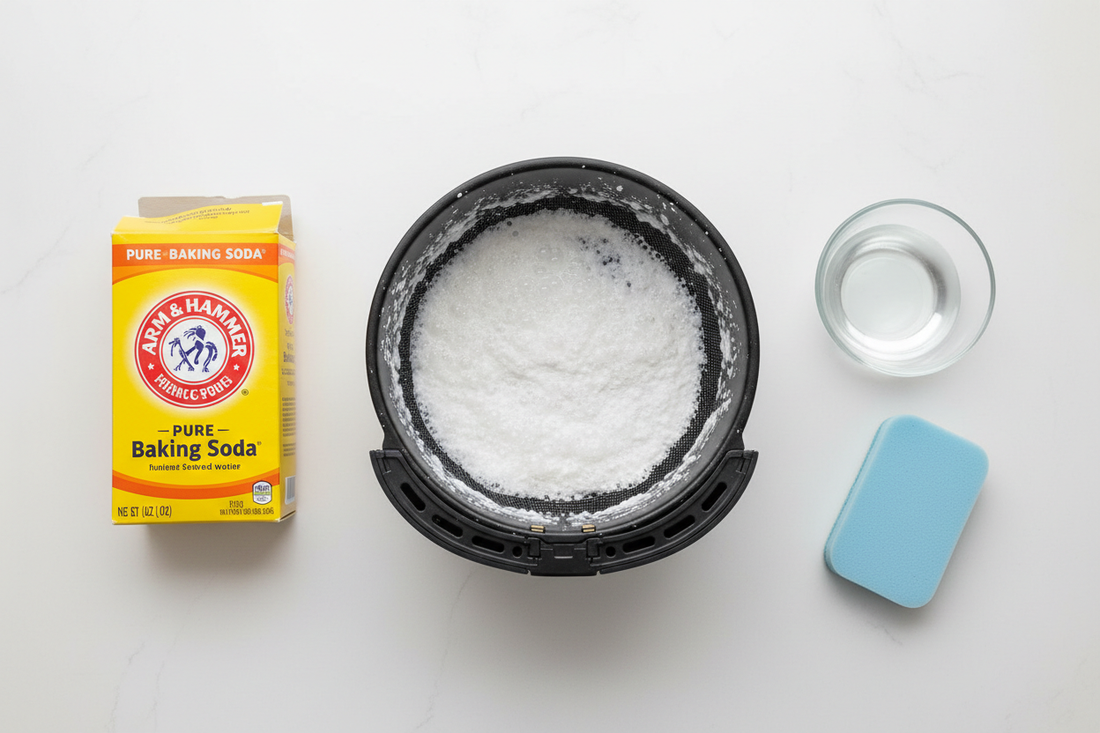 How to Clean Air Fryer Basket with Baking Soda