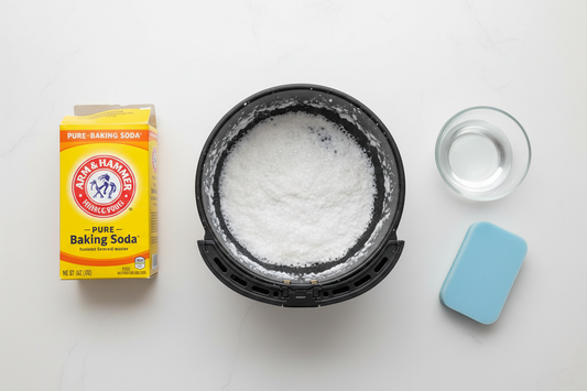 How to Clean Air Fryer Basket with Baking Soda