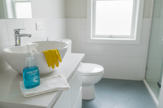 How to Clean Bathroom After Illness