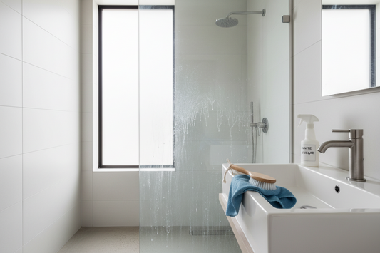 How to Clean Bathroom with Hard Water