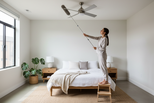 How to Clean a Bedroom Ceiling Fan: Quick and Thorough Methods