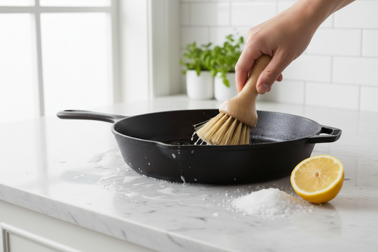 How to Clean a Burnt Cast Iron Pan
