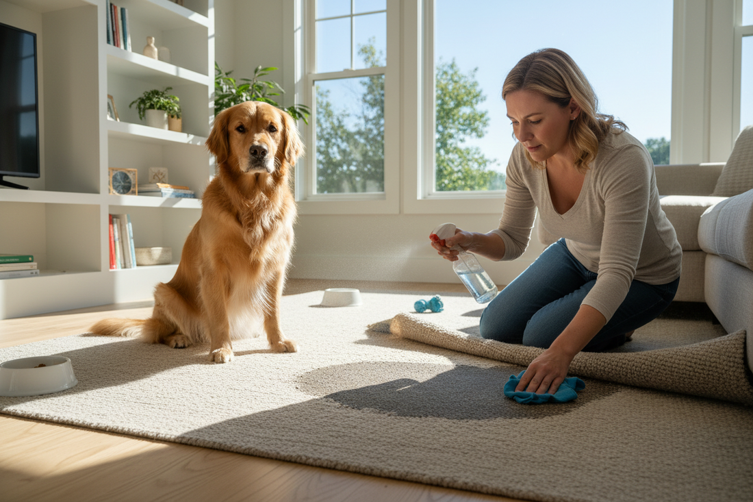 How to Clean Carpet After Pet Accident