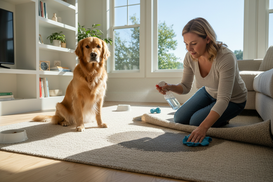 How to Clean Carpet After Pet Accident