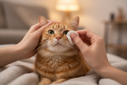 How to Clean Cat Eyes