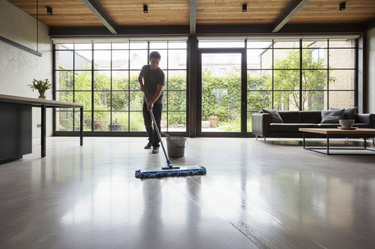 How to Clean Concrete Floors