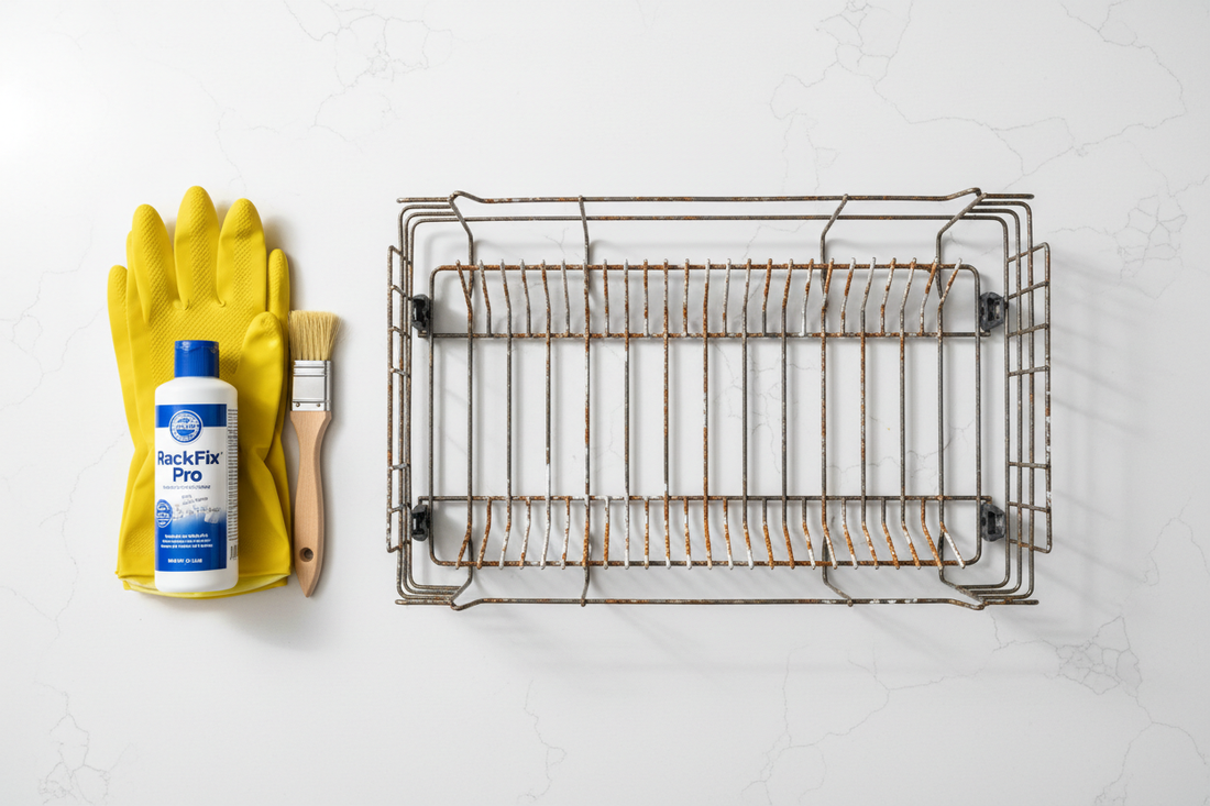 How to Clean Dishwasher Racks