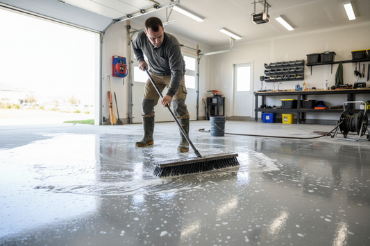 How to Clean Garage Floors