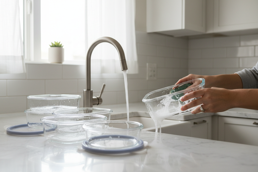 How to Clean Glass Food Storage Containers