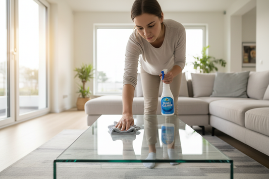 How to Clean Glass Furniture: Streak-Free Methods for Tables, Shelves and More