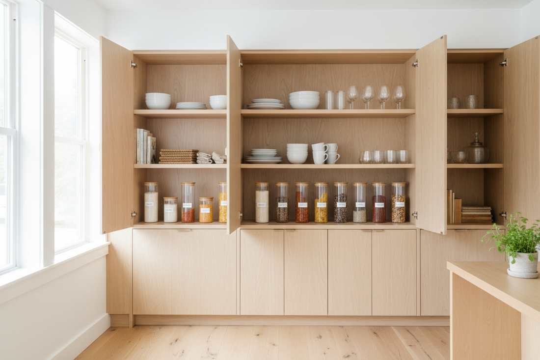 How to Clean Inside Kitchen Cabinets