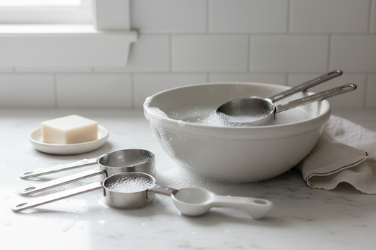 How to Clean Measuring Cups and Spoons