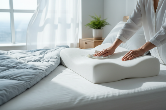How to Clean a Memory Foam Pillow: Spot Clean and Deodorize Safely