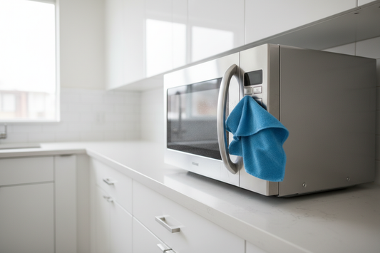 How to Clean Microwave Exterior