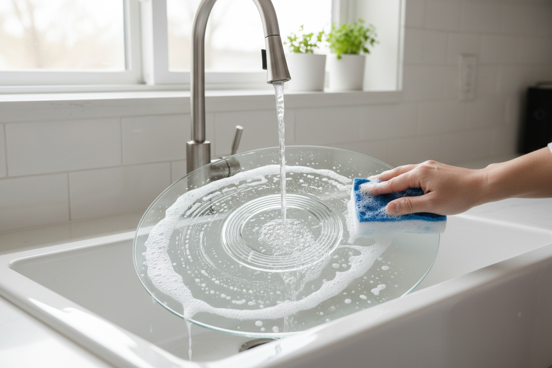How to Clean Microwave Plate / Turntable