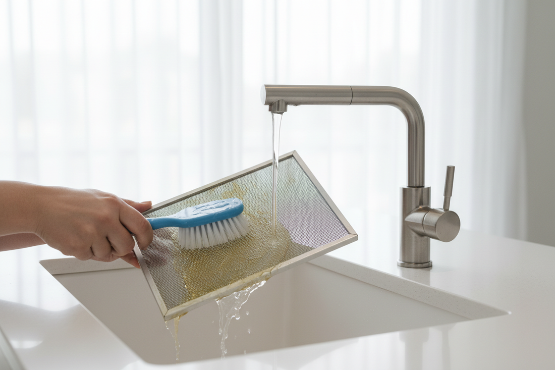 How to Clean Microwave Vent / Filter